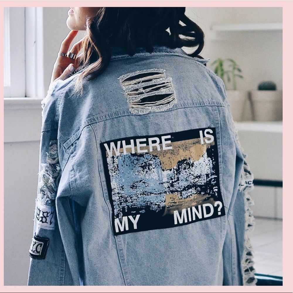 WHERE IS MY MIND DENIM JACKET